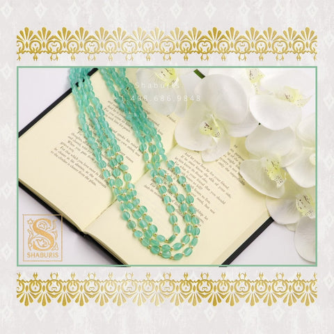 Russian Emerald beads gem stones precious gems Saphire beads rubies emeralds tanzanites pumpkin beads melon beads gifts for her - SHABURIS