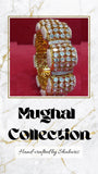 Diamond bangle Diamond Jhumka Diamond Earrings Antique Earrings Antique Jhumka Pure Silver jewelry Indian -SHABURIS