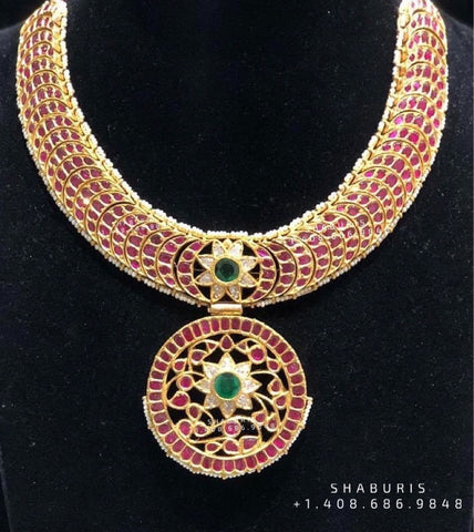 Diamond Choker Diamond Jhumka Diamond Earrings Antique Earrings Antique Jhumka Pure Silver jewelry Indian ,diamond Necklace-SHABURIS