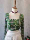 Chikankari lehenga crop top patola blouse patan patola blouse kids crop top indian designer lehenga white chikankari dress mehendi outfit