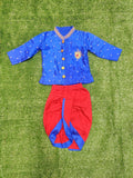 Kids dhoti,Boys Kurta,Indian boys Kidswear,kurta paijama,new born baby boy indian kurta ,indian baby boy gifts, boys ikkat kurta Patola 