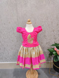 Kids Pavada | kids Pattu Langa | Girl Pavada | Baby Girl Dress | Indian Kids Girl Dress | Indian girls Dress -Indian wear for kids