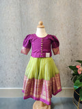 Kids Pavada | kids Pattu Langa | Girl Pavada | Baby Girl Dress | Indian Kids Girl Dress | Indian girls Dress -Indian wear for kids