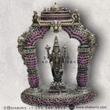 Pure Silver balaji  idol,silver God Idol,Indian Pooja Articles,silver articles indian,pooja samagri,Antique silver article,