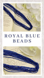 Blue saphire beads and gem stone jewelry birth stone jewelry precious gems bead jewelry bead necklace simple necklace birthday gift-SHABURIS