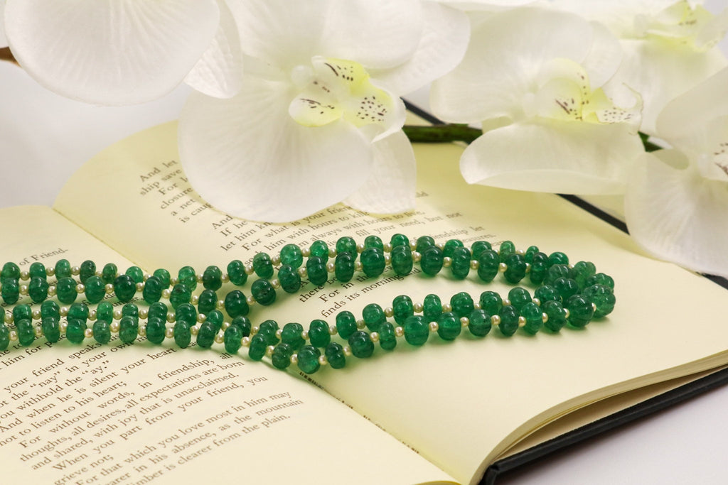 Pure discount emerald beads