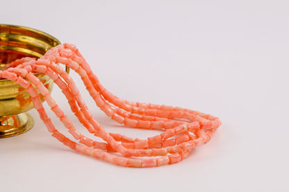 Rose coral beads Gem stones coral gems coral beads precious beads and gem stones gems&beads coral necklace gold beads