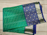 Venkatagiri pattu saree Silk Saree handloom saree stitched blouse green saree blue saree party wear saree silk saree wedding saree