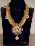 Kasu mala kasu haram lakshmi kasu necklace antique jewelry nakshi jewelry temple jewelry bridal jewelry indian jewelry 925 silver jewelry