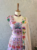 Lilac Lehenga Designer lehenga,Bridal Lehenga,Wedding Lehenga,Langa voni,Halfsaree, Lehenga,Pattu Pavada,Silk Lehenga,teens Lehenga-NIHIRA