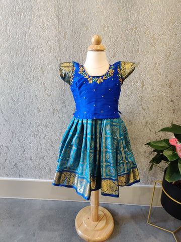 Kids Pavada | kids Pattu Langa | Girl Pavada | Baby Girl Dress | Indian Kids Girl Dress | Indian girls Dress -Indian wear for kids