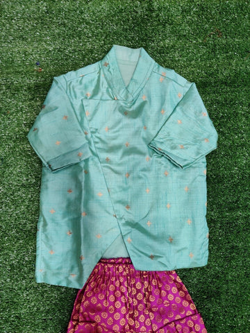 Kids dhoti,Boys Kurta,Indian boys Kidswear,kurta paijama,new born baby boy indian kurta ,indian baby boy gifts, boys ikkat kurta Patola