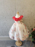 Kids Frock | kids Organza frock| Girl Gown | Baby Girl Dress | Indian Kids Girl Dress | Indian girls Dress -Indian wear for kids