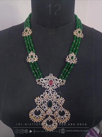 Diamond Necklace,Swarovski Jewelry,diamond Necklace,chandbali jewelry,lyte weight Indian Bridal,Indian Wedding Jewelry,Sabyasachi jewelry