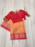 Kora banarasi saree,red Blouse,Saree Belt,Saree stitched blouse,handloom sarees,Ready to wear saree blouse,Stitchedsareeblouse