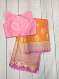 Raw mango saree inspired,Lyte weight Sarees online,South Indian Sarees,Pure Banaras Sarees,Saree Blouse, handloom saree,green saree NIHIRA