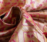 Bridal saree Pink Saree Stitched blouse Silk Saree Kanchi kanjivaram pattu saree Wedding Saree Blouse Bridal Blouse Handloom Saree