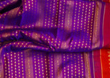 Purple pattu saree zari Saree handloom saree stitched blouse purple saree blue saree party wear saree silk saree wedding saree