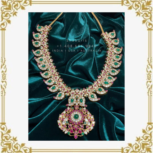 Mango mala bridal jewelry wedding jewelry indian gold jewelry designs silver jewelry shaburis jewelry statement jewelry - SHABURIS