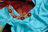 Brown pattu saree zari Saree handloom saree stitched blouse purple saree pink saree party wear saree silk saree wedding saree