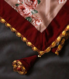 Maroon saree crape Saree fancy saree stitched blouse designer saree unique saree party wear saree silk saree wedding saree
