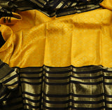 Yellow & Black pattu saree zari Saree handloom saree stitched blouse green saree pink saree party wear saree silk saree wedding saree
