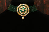 Bead Jewelry,Gold Plated Jewellery Indian ,Artificial Jewellery,lyte weight Indian Bridal,Emerald Jewelry inspired -NIHIRA-SHABURIS