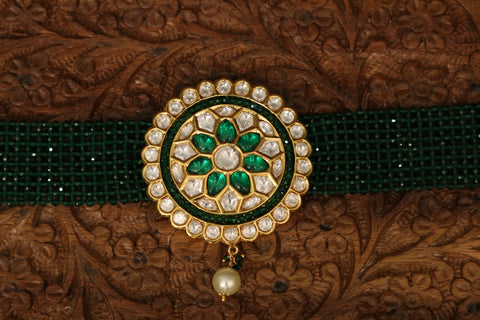 Bead Jewelry,Gold Plated Jewellery Indian ,Artificial Jewellery,lyte weight Indian Bridal,Emerald Jewelry inspired -NIHIRA-SHABURIS