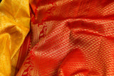 Yellow silk saree zari Saree handloom saree stitched blouse green saree party wear saree silk saree seemantham saree babyshower saree