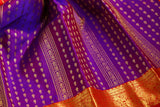 Purple pattu saree zari Saree handloom saree stitched blouse purple saree blue saree party wear saree silk saree wedding saree