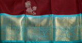 Brown pattu saree zari Saree handloom saree stitched blouse purple saree pink saree party wear saree silk saree wedding saree