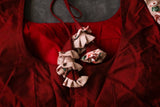 Maroon saree crape Saree fancy saree stitched blouse designer saree unique saree party wear saree silk saree wedding saree