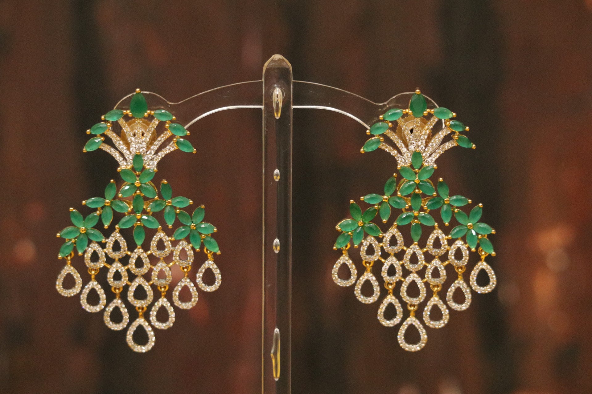 Cocktail Earrings,big jhumka,swarovski,south sea pearl earring,party wear earrings,designer jewelry,hand picked jewelry,celebrity jewelry