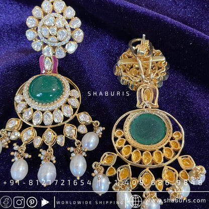 Bridal Jewelry Indian wedding Jewelry Indian gold jewelry designs pure silver jewelry victorian Diamond Jhumka designs statement jewelry