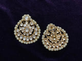 Pearl Earrings,south sea pearl earring,party wear earrings,afghani jewelry pakistani jewelry jaipur jewelry