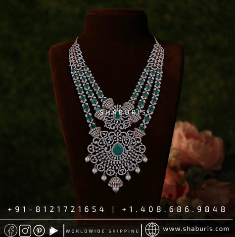 diamond necklace high end jewelry diamond jewelry silver jewelry indian wedding jewelry south indian gold jewelry designs -SHABURIS