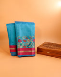 Lyte Weight pattu saree zari Saree handloom saree stitched blouse purple saree blue saree party wear saree silk saree wedding saree