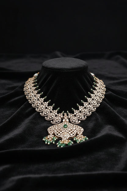 Victorian jewelry mango Necklace Diamond Necklace Beaded Necklace Tanzanite Necklace Diamond Jewelry Moissanite Necklace Bridal-SHABURIS