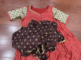 Half Saree Kids Lehenga kanchi Bandhini Lehenga Lehenga Mehendi Lehenga Mehandi Outfit Simple Lehenga Kids Lehenga
