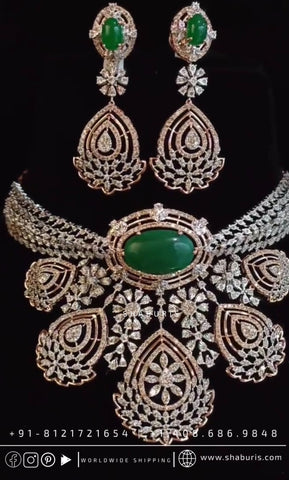 diamond necklace high end jewelry diamond jewelry silver jewelry indian wedding jewelry south indian gold jewelry designs -SHABURIS