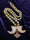 Puli Goru Pendant Necklace Simple Jewelry Indian Jewelry Bridal Necklace Rajasthani Jewelry South Indian Jewelry Beaded Jewelry gift jewelry