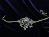 Bhaju Bandh Necklace Simple Jewelry Indian Jewelry Bridal Necklace Rajasthani Jewelry South Indian Jewelry kids Jewelry gift jewelry