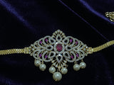 Bhaju Bandh Necklace Simple Jewelry Indian Jewelry Bridal Necklace Rajasthani Jewelry South Indian Jewelry kids Jewelry gift jewelry