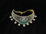 Wedding Jewelry,diamond necklace Indian ,Reception Jewellery,lyte weight Indian Bridal,wedding Jewelry Mehendi jewelry-SHABURIS