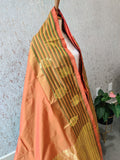 Kanchi saree Brown silk saree Gift saree Indian ethnicwear partywear saree traditional saree ethnic saree bridal saree lyte weight saree