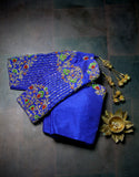 Royal Blue blouse indian,Latest indian blouse designs,saree blouse designs indian,saree stitched blouse,south indian blouse,designer blouse