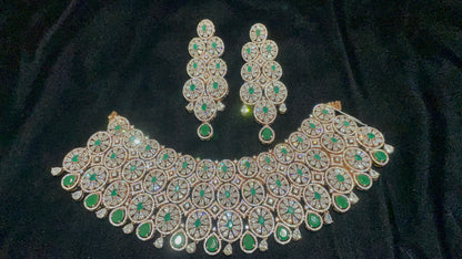 Wedding Jewelry,Gold Plated Jewellery Indian ,Reception Jewellery,lyte weight Indian Bridal,wedding Jewelry Mehendi jewelry-SHABURIS