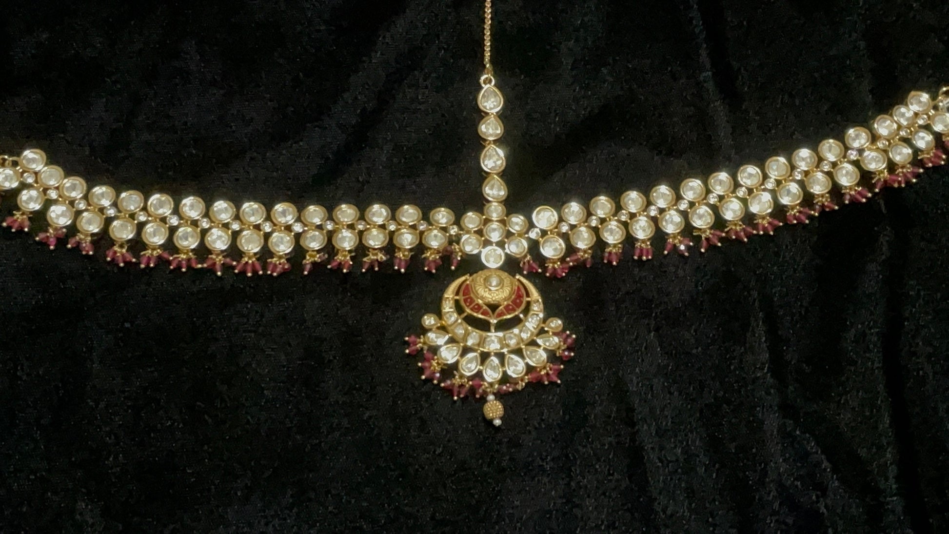 Wedding Jewelry,mathapatti Indian ,Reception Jewellery,lyte weight Indian Bridal,wedding Jewelry Mehendi jewelry-SHABURIS