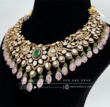 Victorian necklace diamond necklace rubies emeralds bridal diamond necklace indian jewelry designs silver jewelry wedding jewelry - SHABURIS