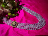 Tanzanite Beads | Mens mala | Unisex jewelry | Pearl Necklace